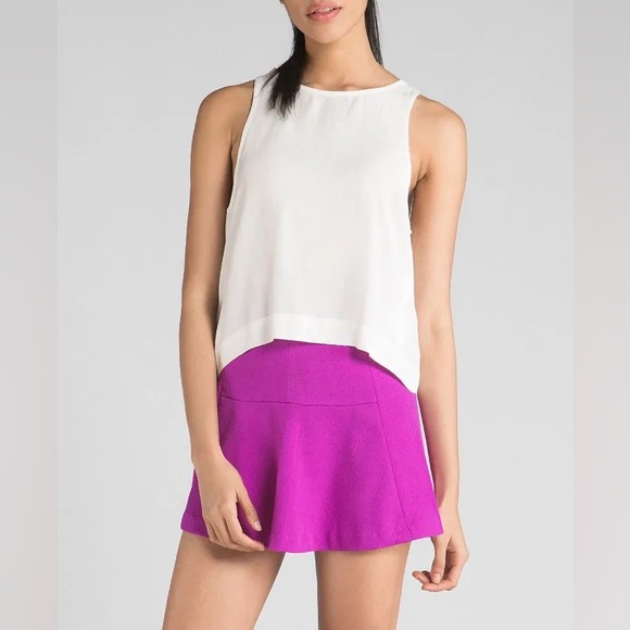 High weist Mini skirt magenta size Xs/small - Picture 2 of 8